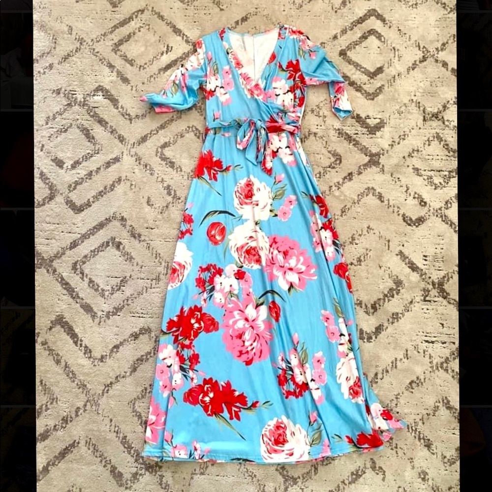 Boutique Wrap Dress NWOT